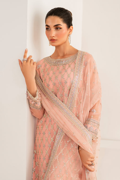 Baroque | Velvet Formals | CHIFFON UF-697 - House Of Hania
