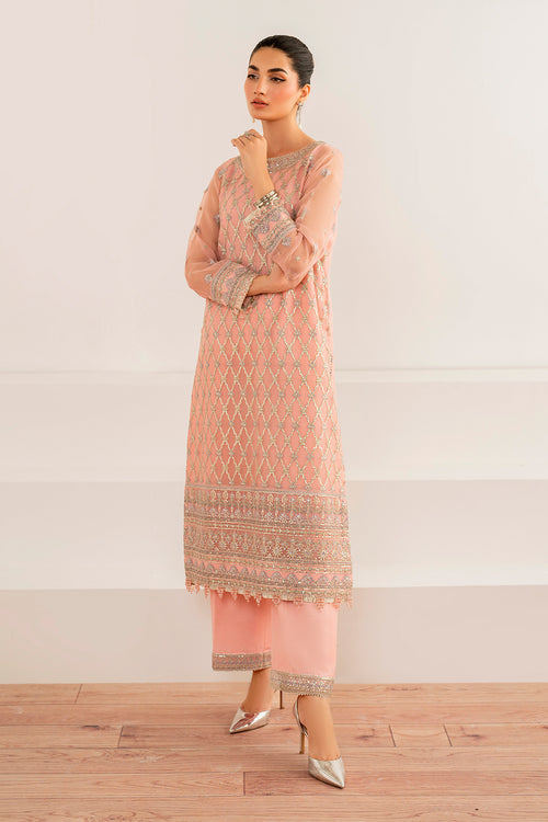 Baroque | Velvet Formals | CHIFFON UF-697 - House Of Hania