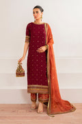 Baroque | Velvet Formals | CHIFFON UF-698 - House Of Hania