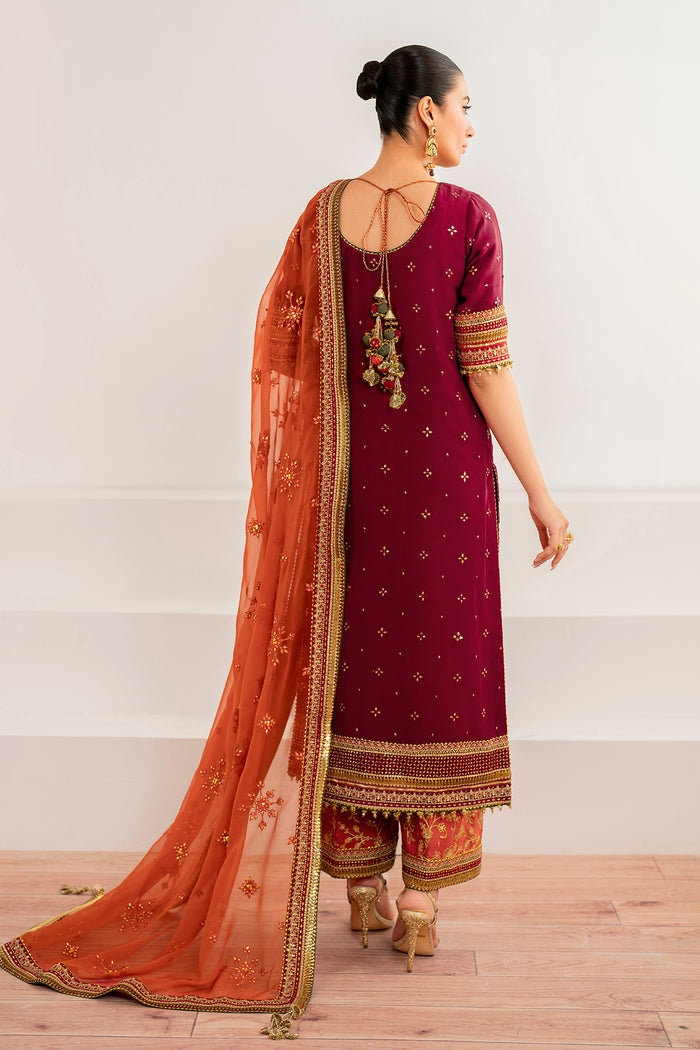 Baroque | Velvet Formals | CHIFFON UF-698 - House Of Hania