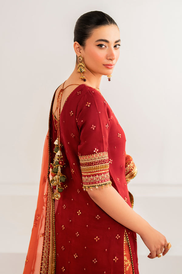 Baroque | Velvet Formals | CHIFFON UF-698 - House Of Hania