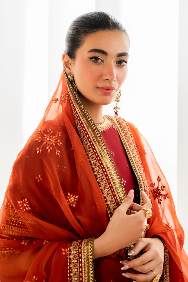 Baroque | Velvet Formals | CHIFFON UF-698 - House Of Hania