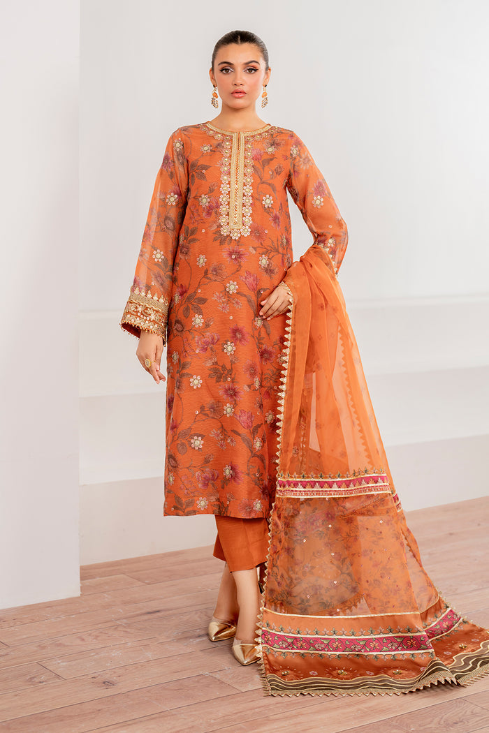 Baroque | Velvet Formals | COTTON NET UF-701 - House Of Hania