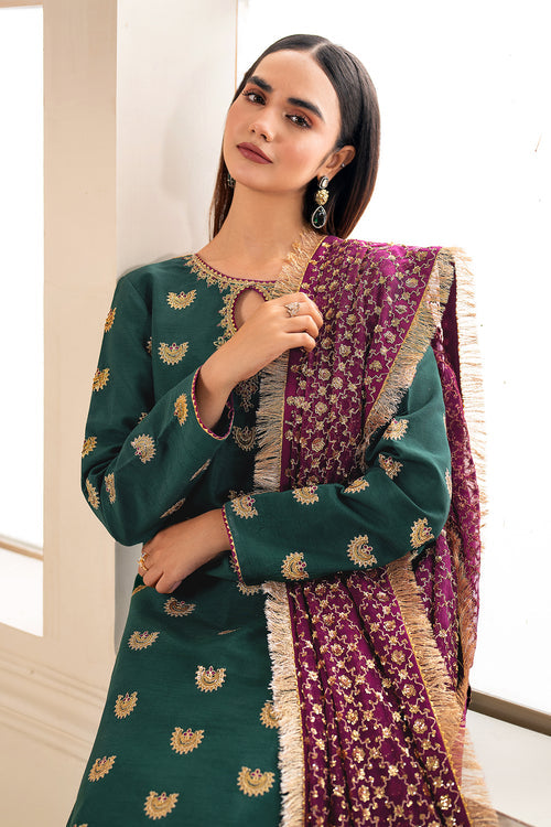 Baroque | Velvet Formals | SILK UF-614 - House Of Hania