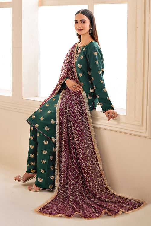 Baroque | Velvet Formals | SILK UF-614 - House Of Hania