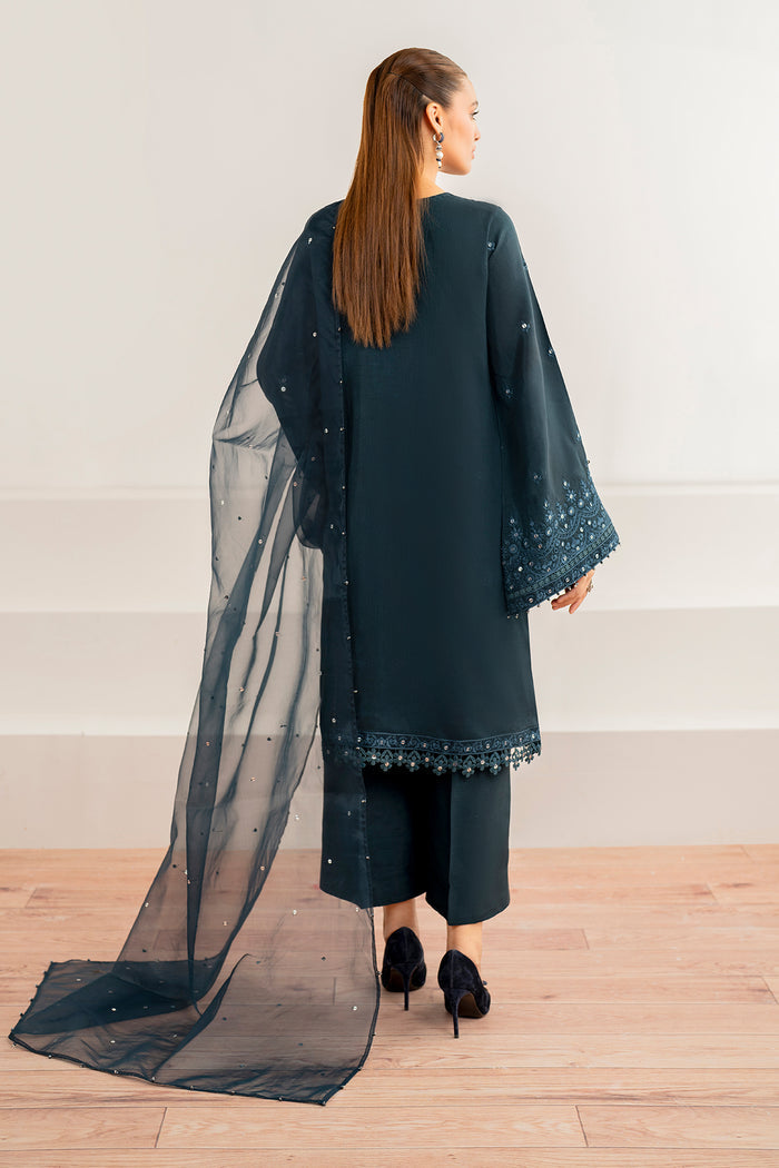 Baroque | Velvet Formals | SILK UF-696 - House Of Hania