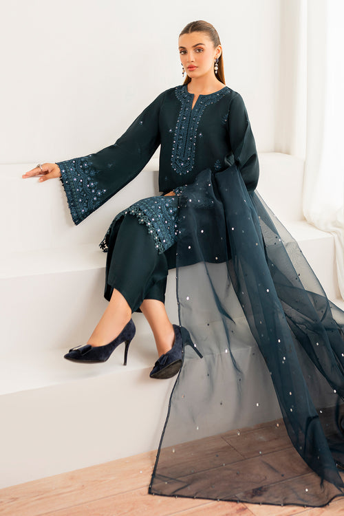 Baroque | Velvet Formals | SILK UF-696 - House Of Hania