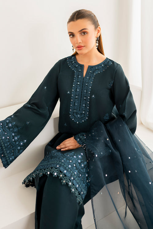 Baroque | Velvet Formals | SILK UF-696 - House Of Hania