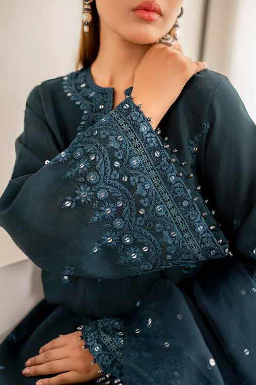 Baroque | Velvet Formals | SILK UF-696 - House Of Hania