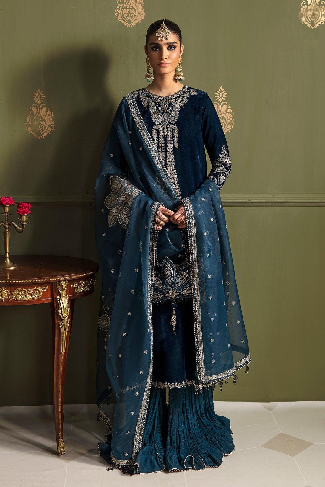 Baroque Velvet UF-467 - House Of Hania
