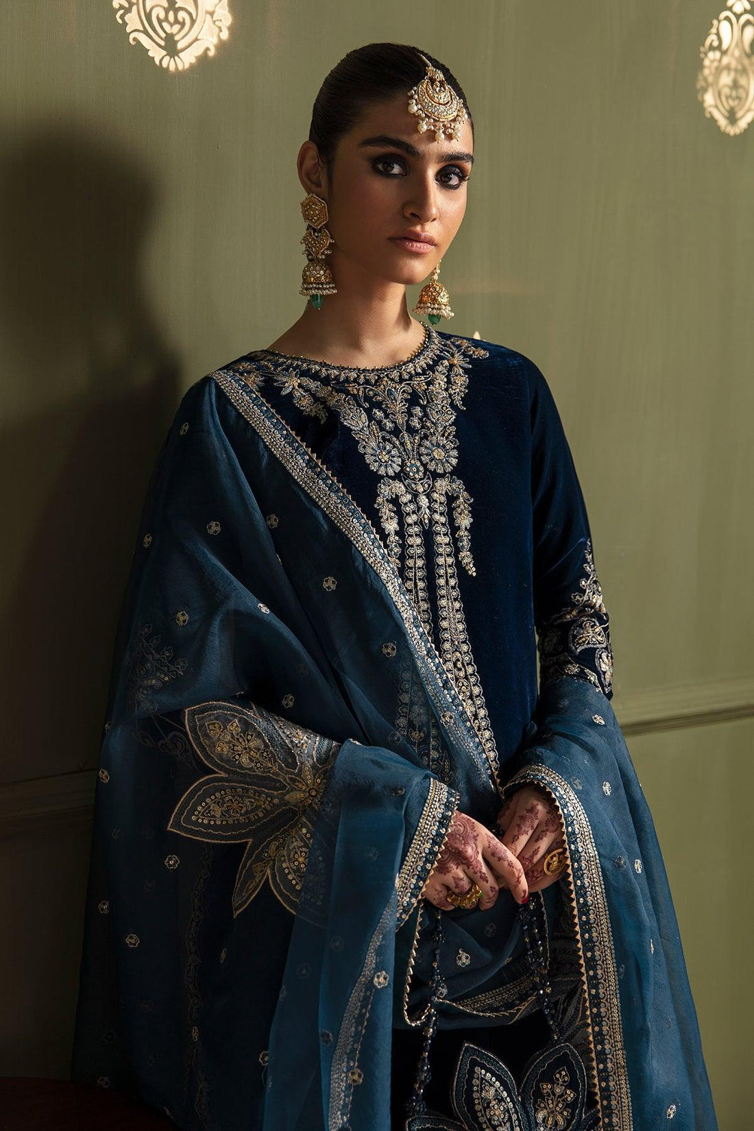 Baroque Velvet UF-467 - House Of Hania