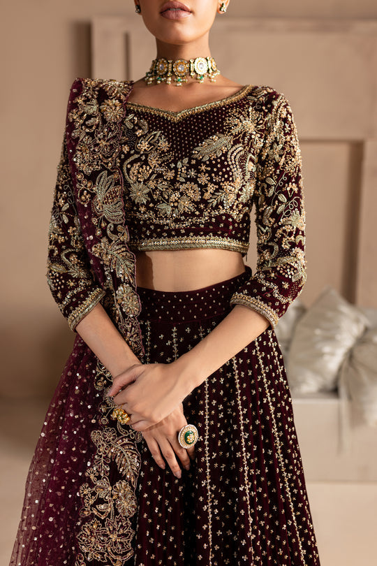 Batik | Aurelia Bridals | Kafif 3Pc - House Of Hania