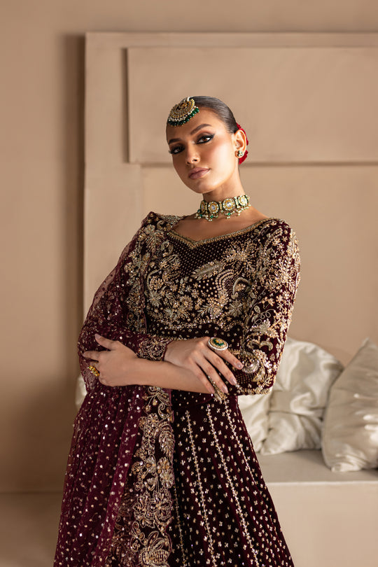 Batik | Aurelia Bridals | Kafif 3Pc - House Of Hania