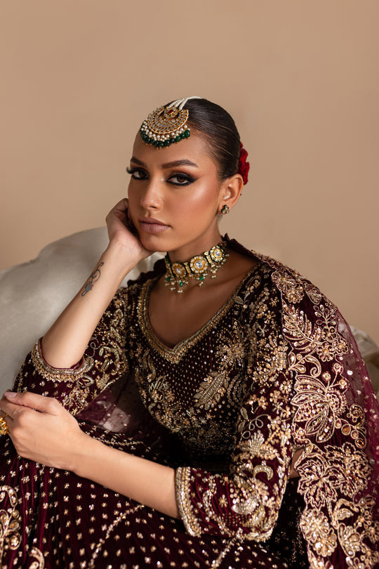 Batik | Aurelia Bridals | Kafif 3Pc - House Of Hania