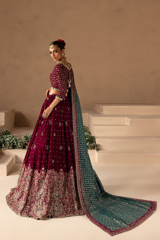Batik | Aurelia Bridals | Shanaf 4PC - House Of Hania