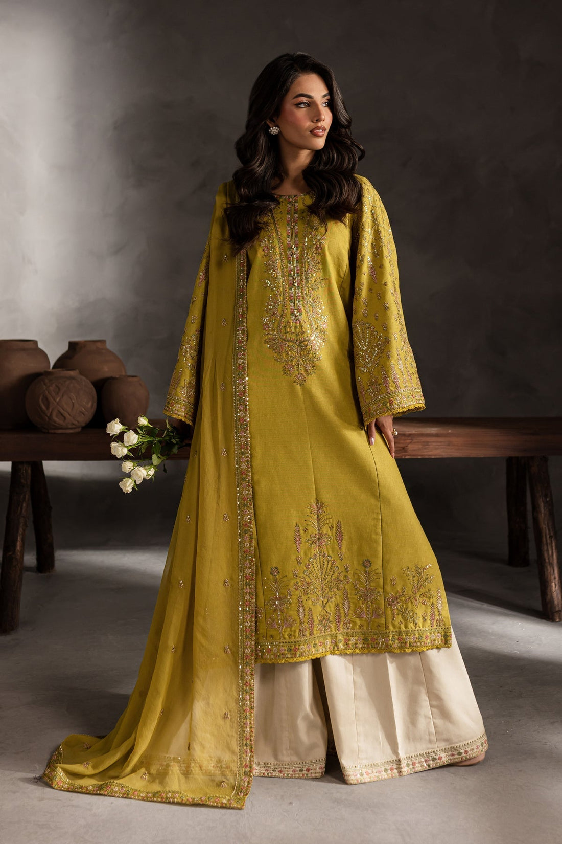 Batik | Koyo Winter Solids | Medalion 3Pc - House Of Hania