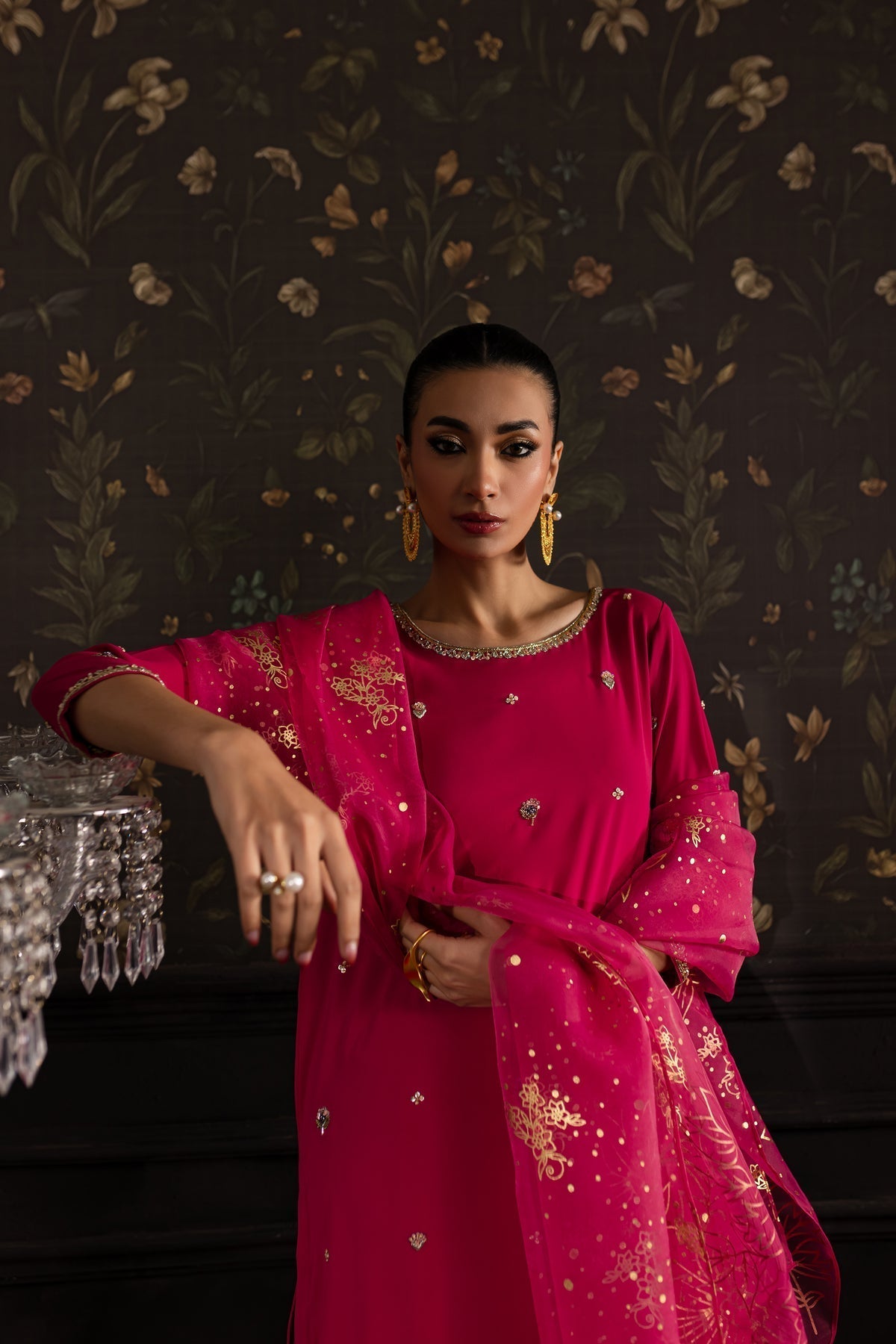Batik | Olivia Luxury Pret | Salwa 3Pc - House Of Hania