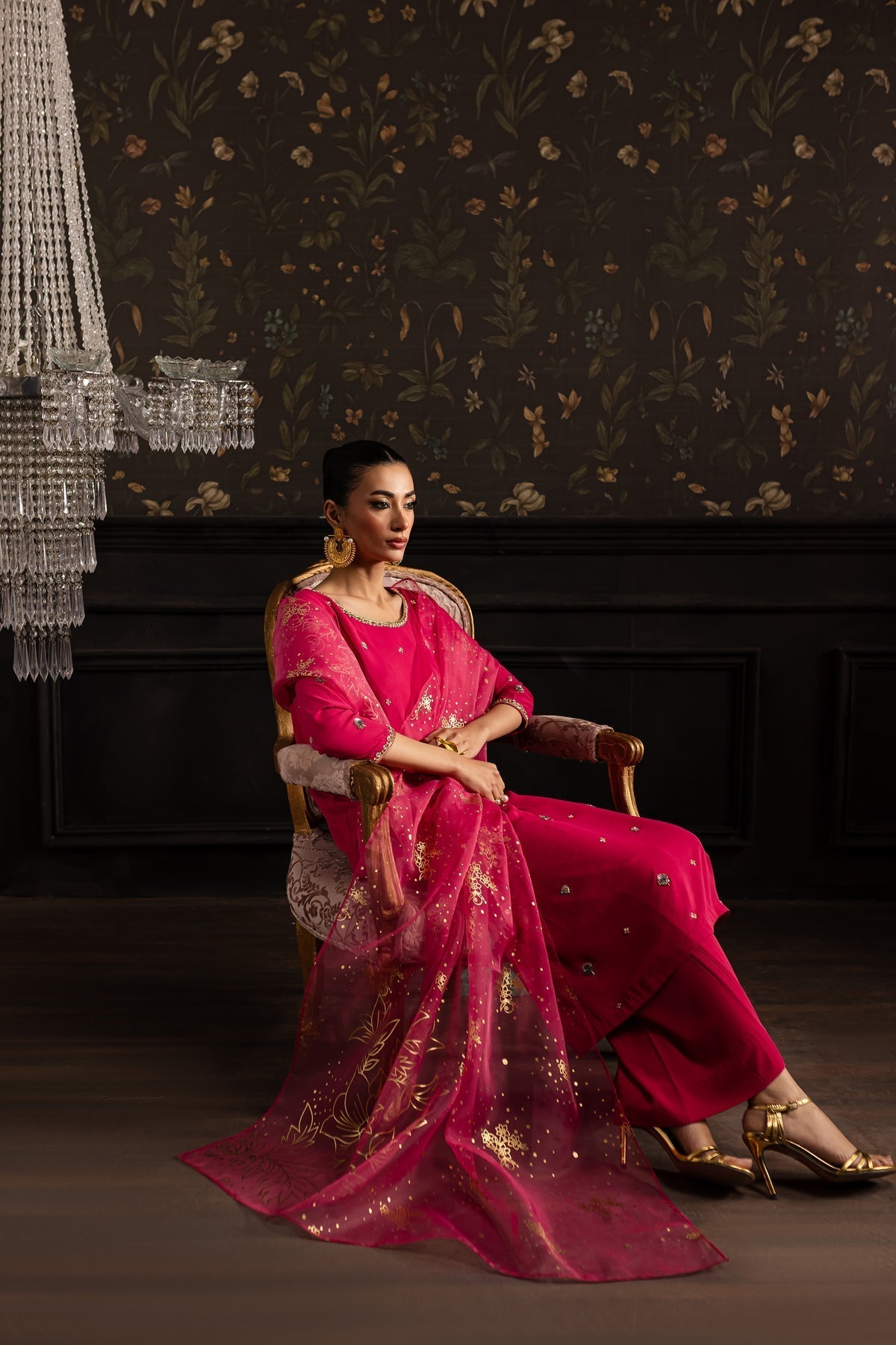 Batik | Olivia Luxury Pret | Salwa 3Pc - House Of Hania