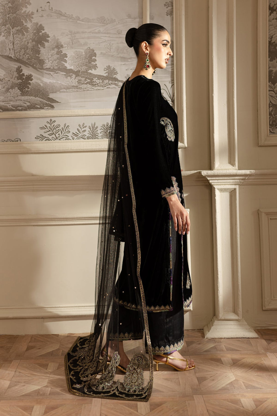 Batik | Roselle Wedding Formals | Black Hannah - House Of Hania