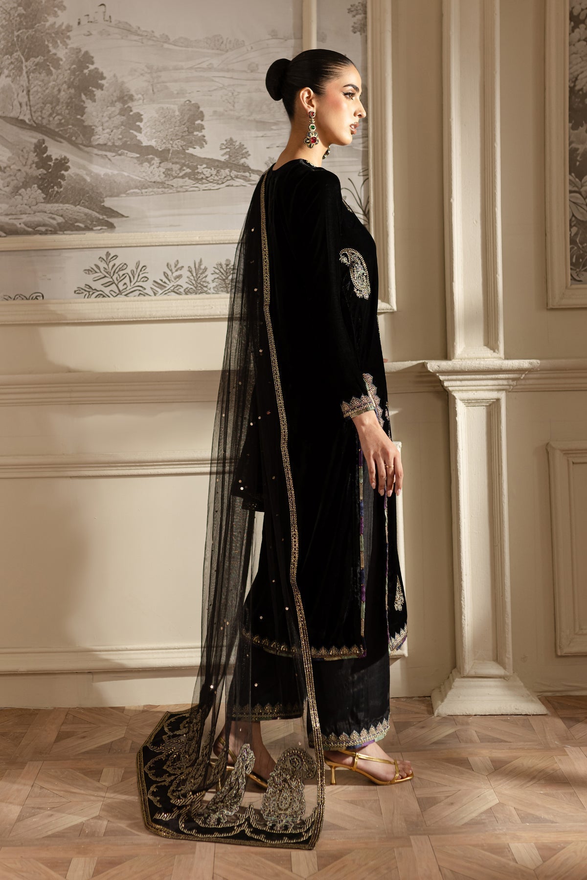 Batik | Roselle Wedding Formals | Black Hannah - House Of Hania