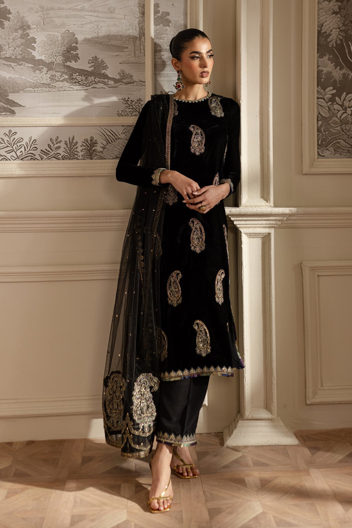 Batik | Roselle Wedding Formals | Black Hannah - House Of Hania