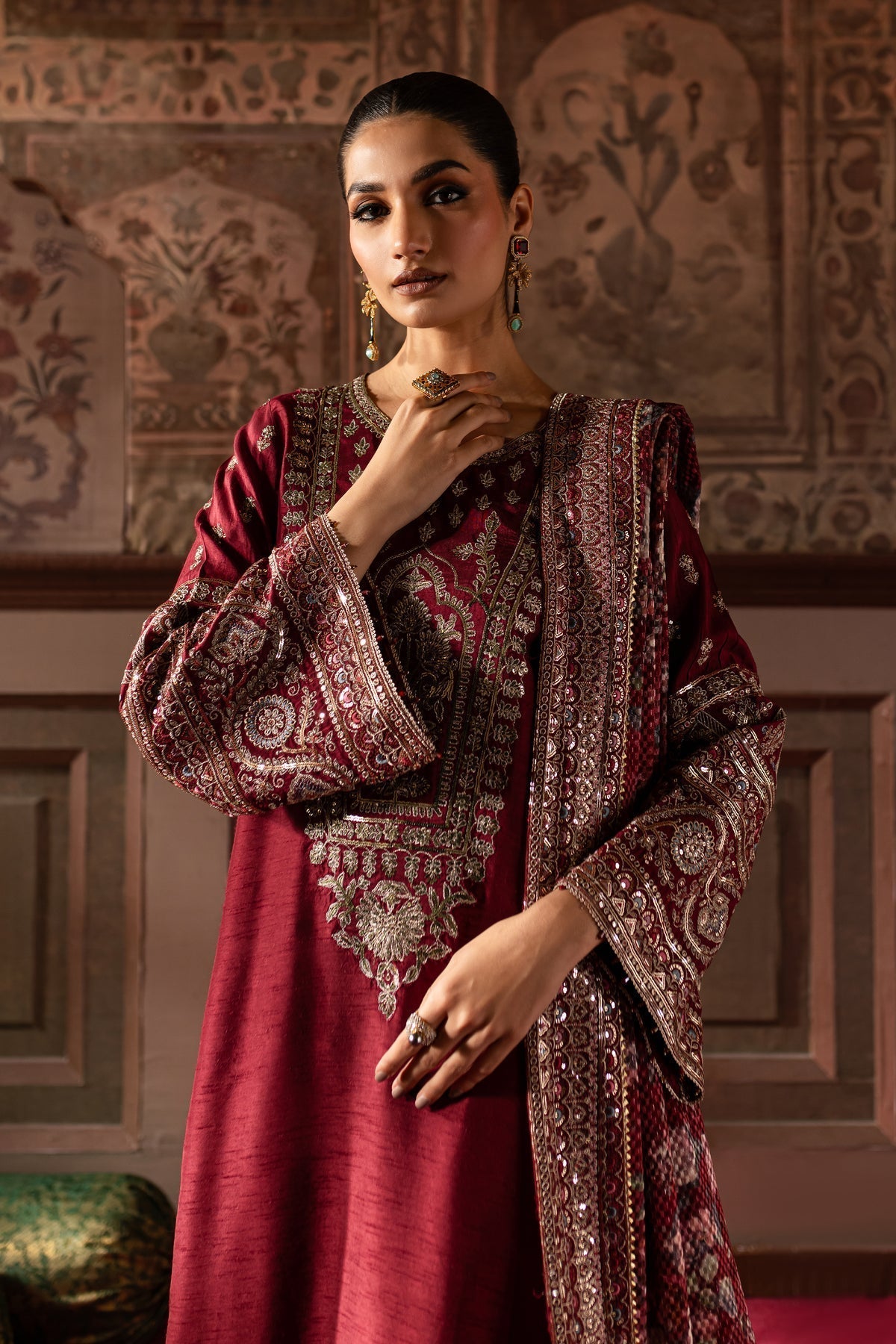Batik | Zariya Festive Luxe Pret | Noor Jehan - House Of Hania