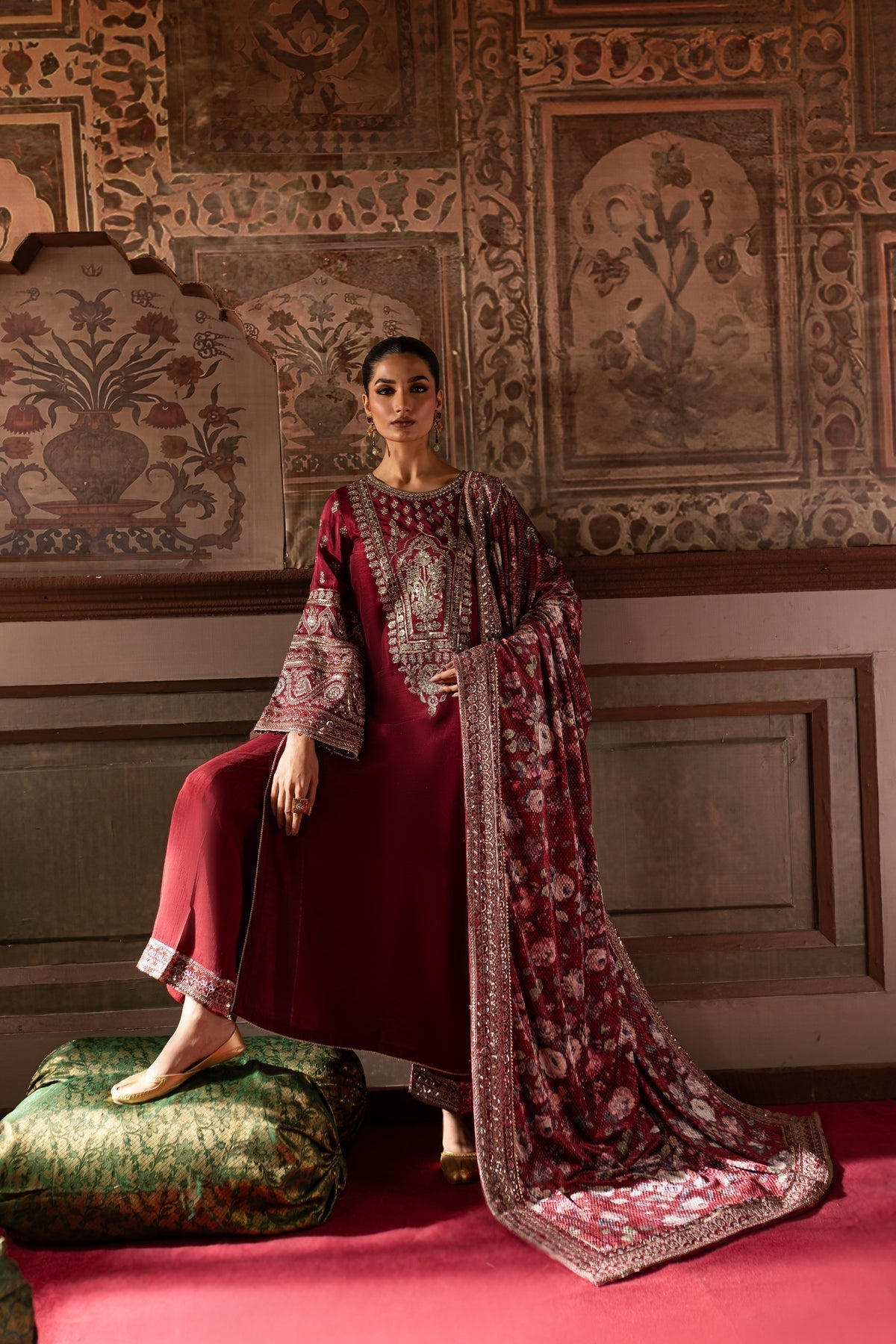 Batik | Zariya Festive Luxe Pret | Noor Jehan - House Of Hania