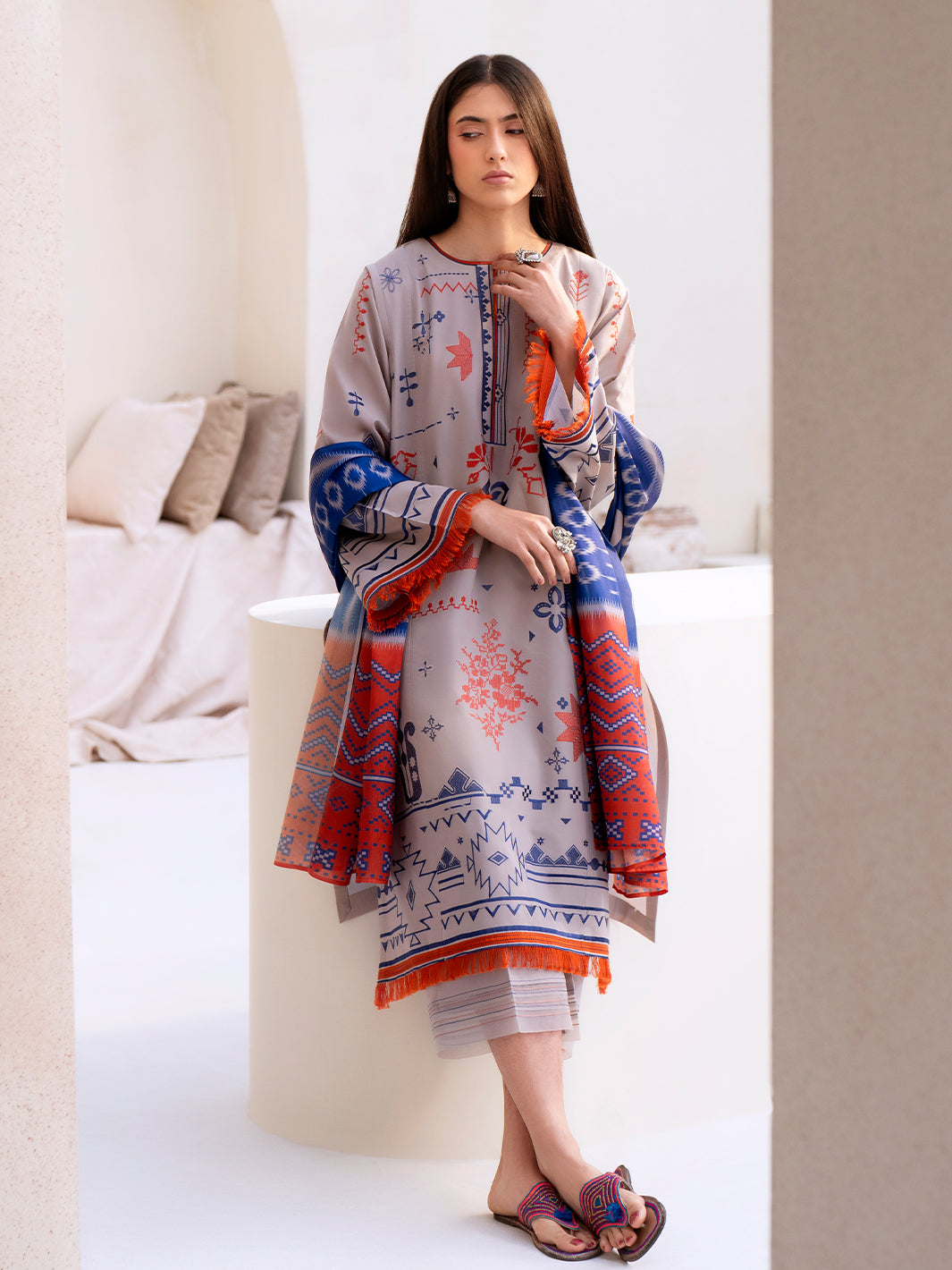 Bin Ilyas | Aaina Summer Edit 25 | 81 - B - House Of Hania