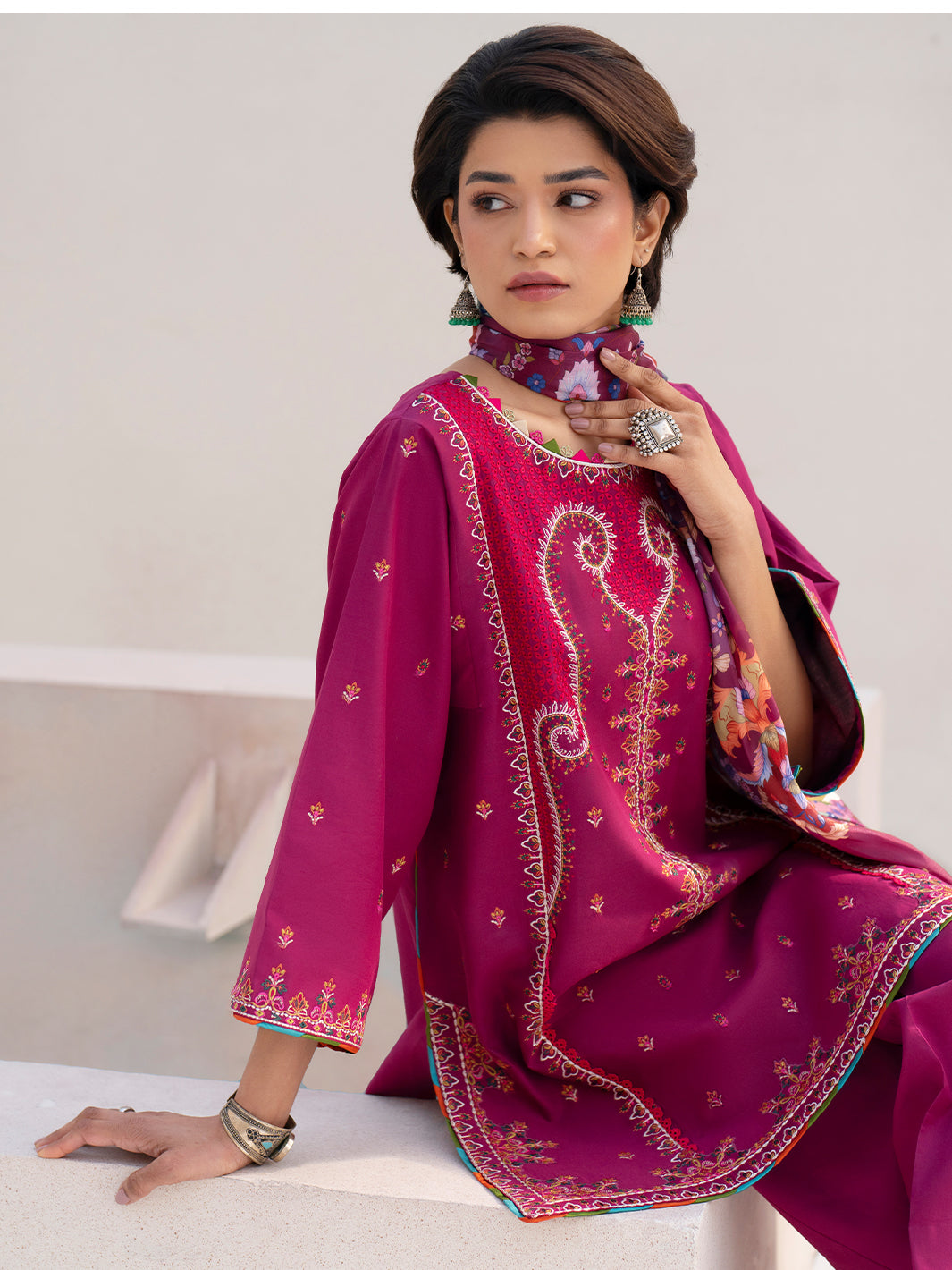 Bin Ilyas | Aaina Summer Edit 25 | 82 - A - House Of Hania