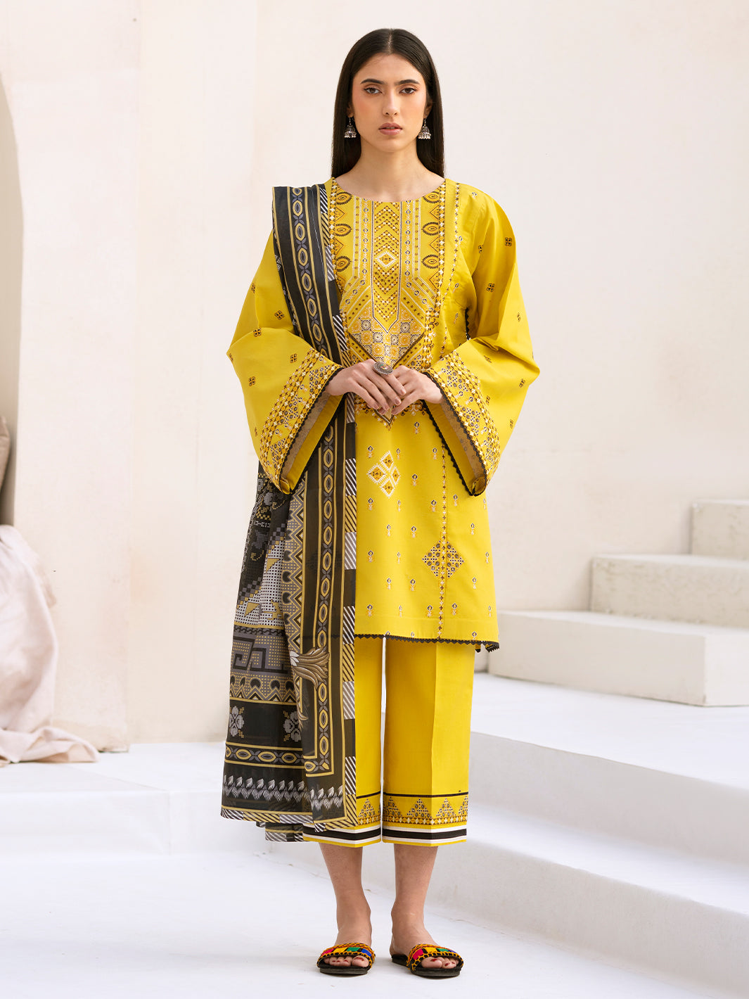 Bin Ilyas | Aaina Summer Edit 25 | 86 - B - House Of Hania