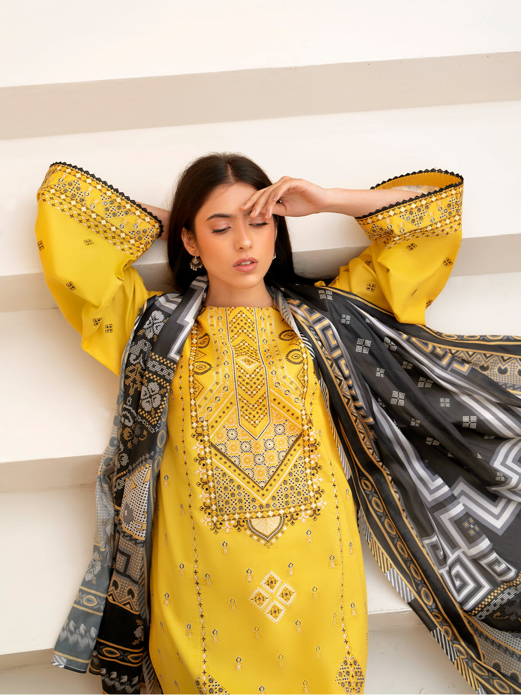 Bin Ilyas | Aaina Summer Edit 25 | 86 - B - House Of Hania