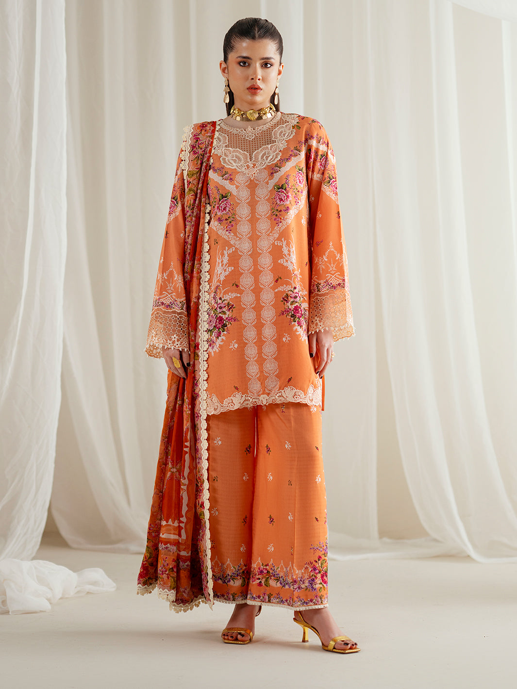 Bin Ilyas | Eres Bonita Viscose 25 | 1101-A - House Of Hania
