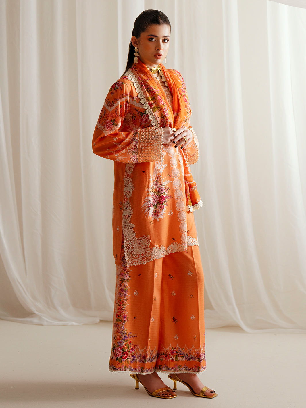 Bin Ilyas | Eres Bonita Viscose 25 | 1101-A - House Of Hania