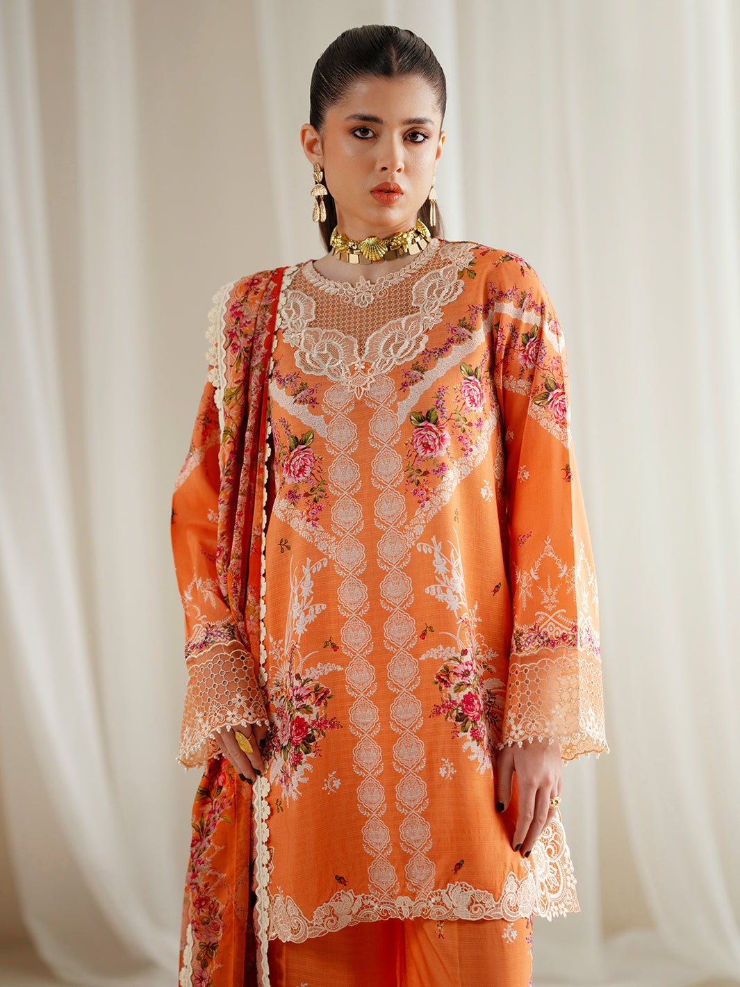 Bin Ilyas | Eres Bonita Viscose 25 | 1101-A - House Of Hania