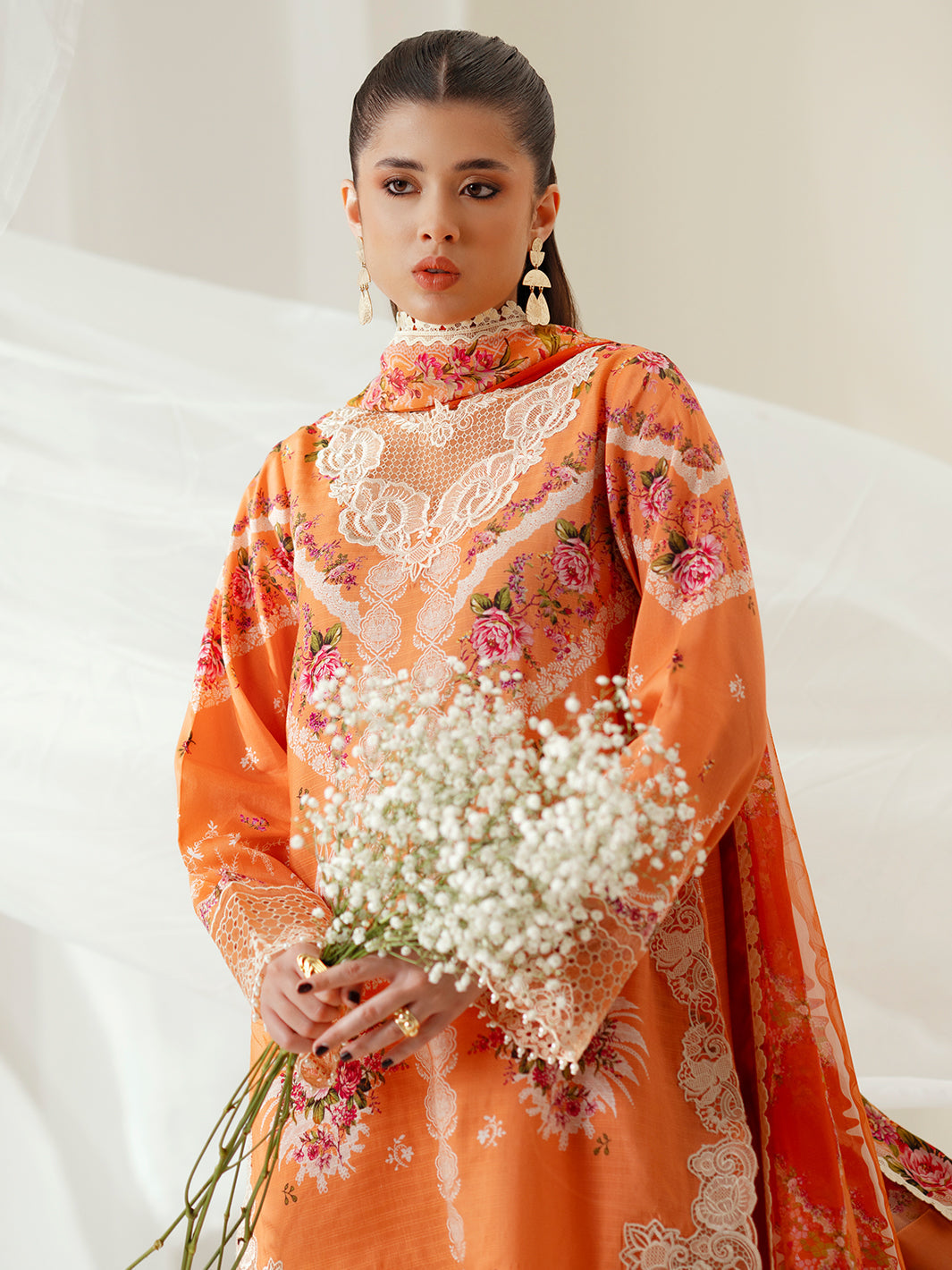 Bin Ilyas | Eres Bonita Viscose 25 | 1101-A - House Of Hania
