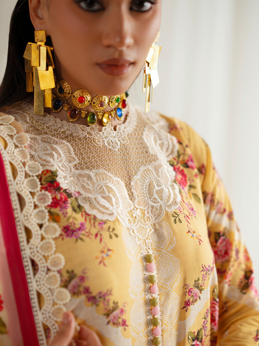 Bin Ilyas | Eres Bonita Viscose 25 | 1101-B - House Of Hania