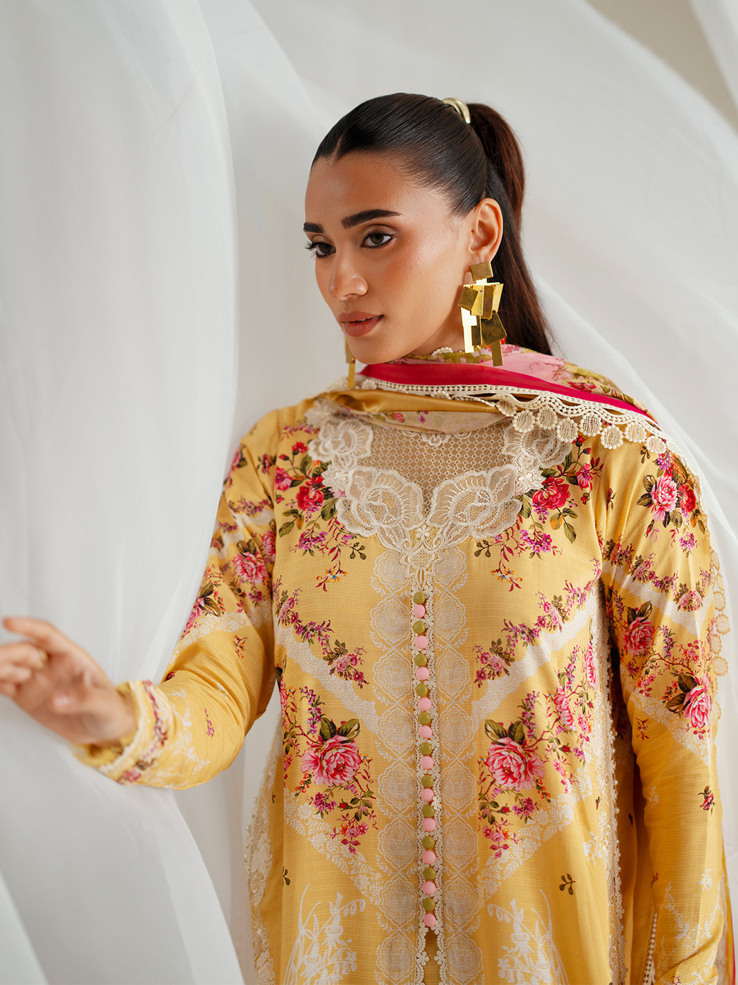 Bin Ilyas | Eres Bonita Viscose 25 | 1101-B - House Of Hania