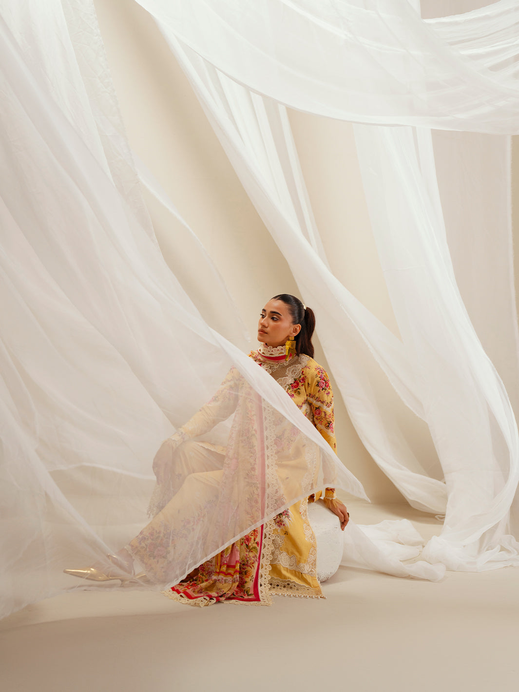 Bin Ilyas | Eres Bonita Viscose 25 | 1101-B - House Of Hania