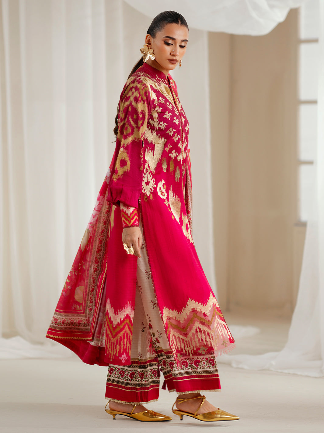 Bin Ilyas | Eres Bonita Viscose 25 | 1102-A - House Of Hania