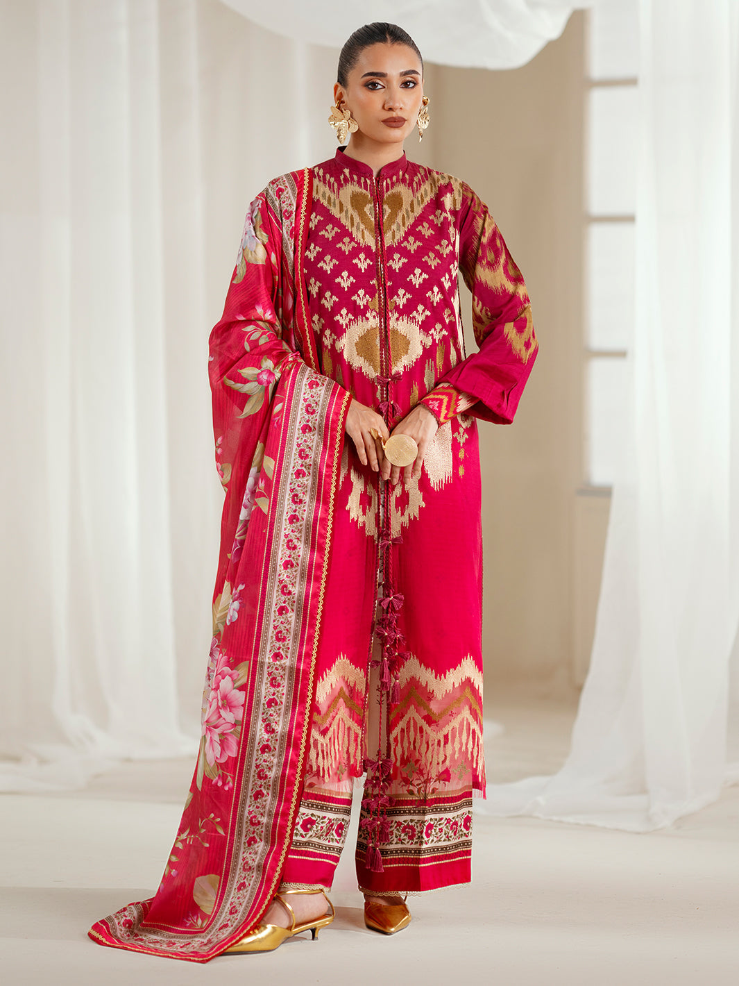 Bin Ilyas | Eres Bonita Viscose 25 | 1102-A - House Of Hania