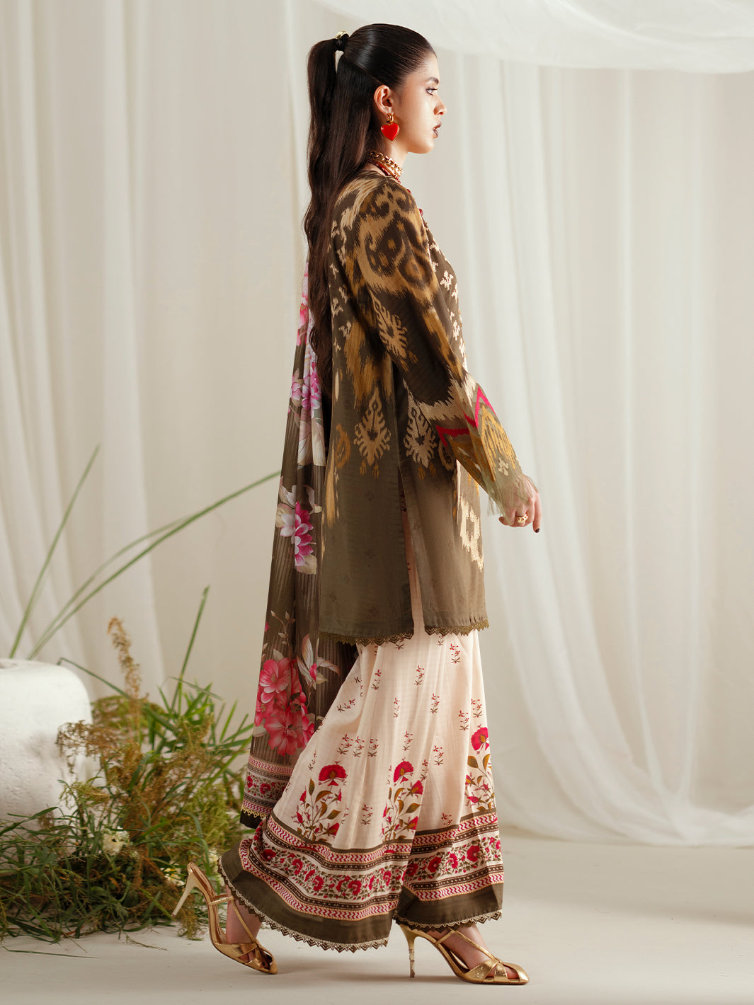 Bin Ilyas | Eres Bonita Viscose 25 | 1102-B - House Of Hania