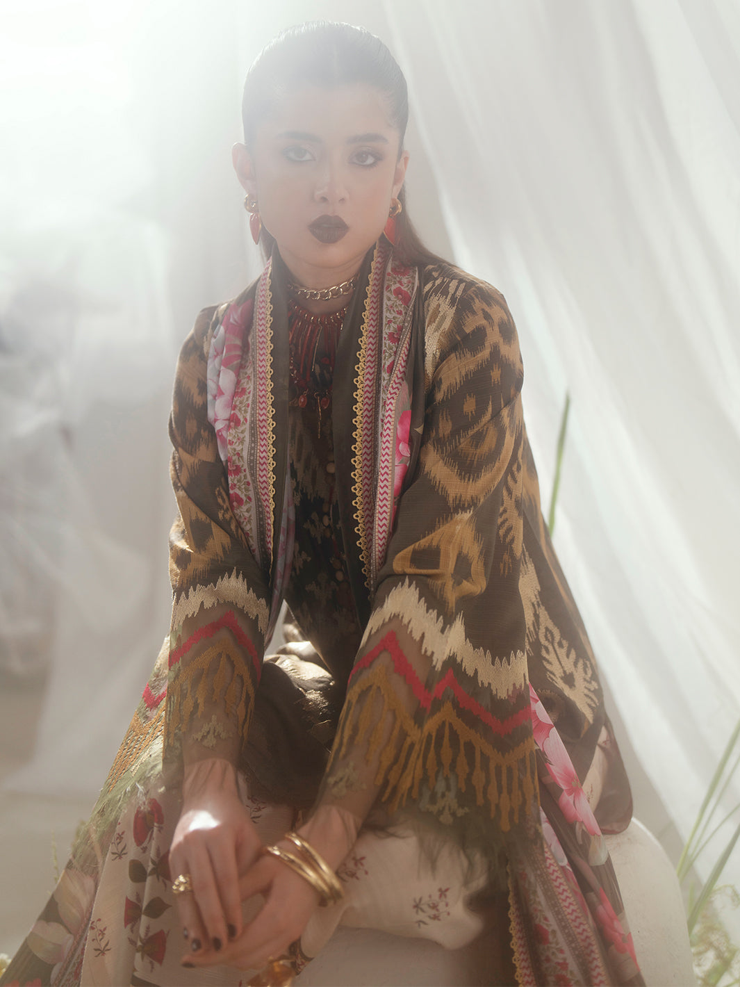 Bin Ilyas | Eres Bonita Viscose 25 | 1102-B - House Of Hania