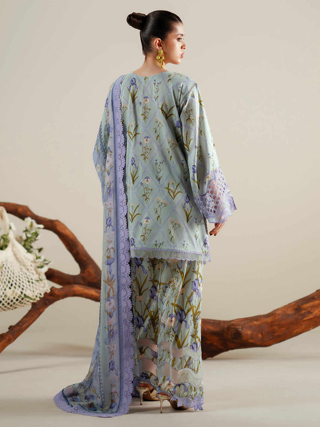 Bin Ilyas | Eres Bonita Viscose 25 | 1103-A - House Of Hania