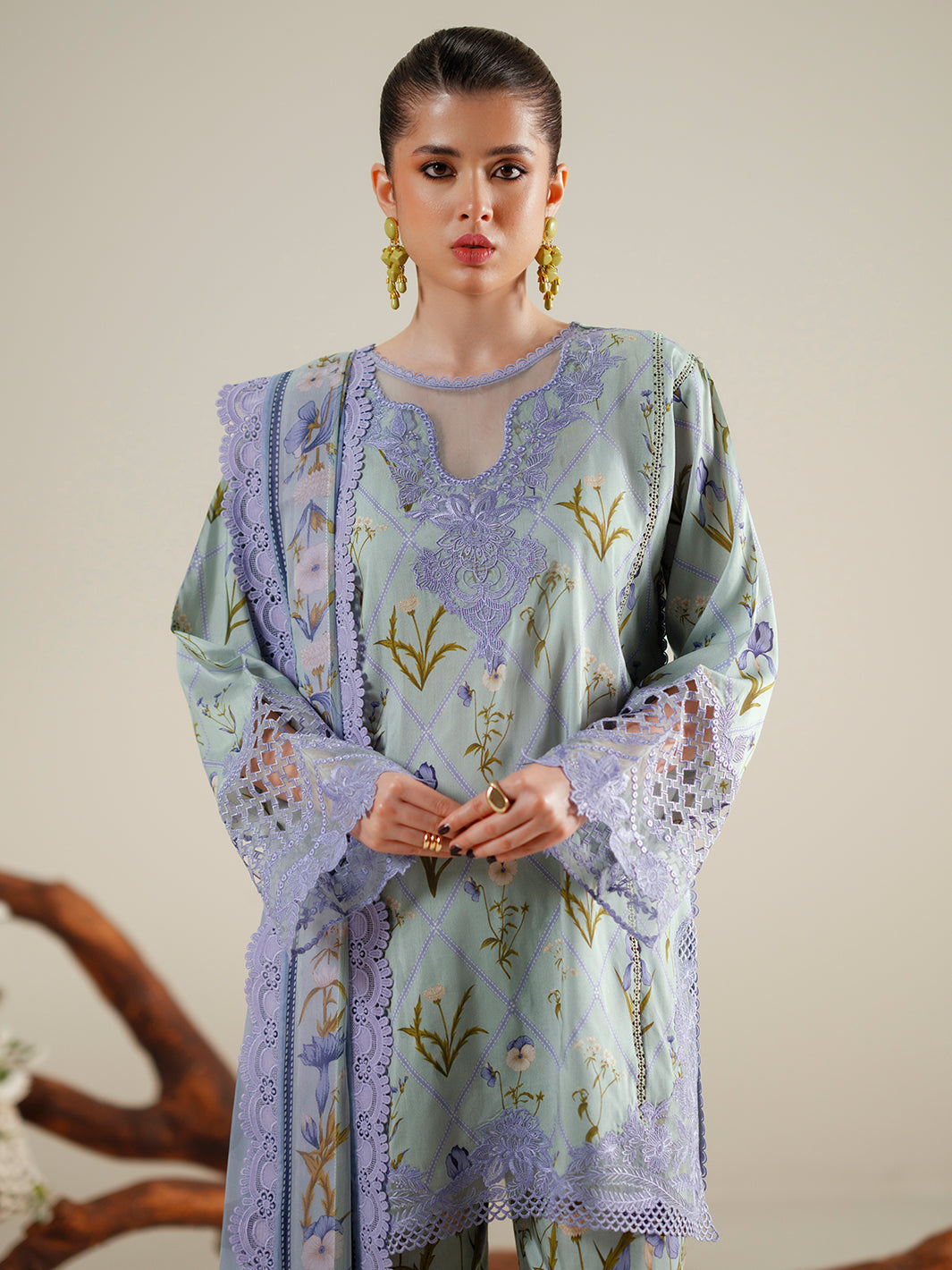 Bin Ilyas | Eres Bonita Viscose 25 | 1103-A - House Of Hania
