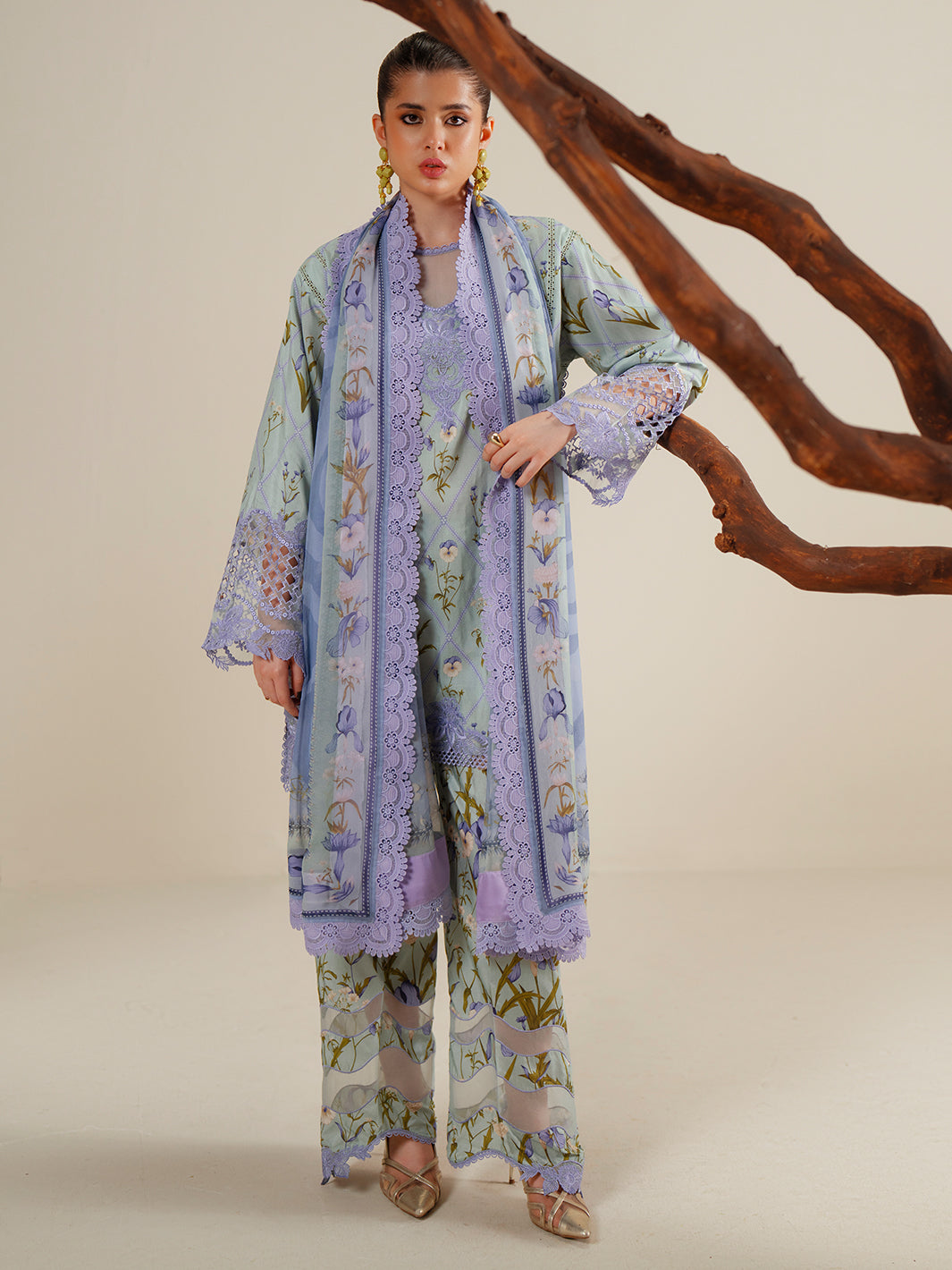 Bin Ilyas | Eres Bonita Viscose 25 | 1103-A - House Of Hania