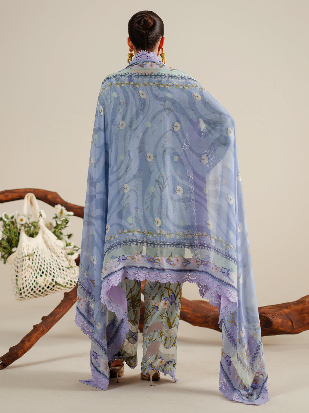 Bin Ilyas | Eres Bonita Viscose 25 | 1103-A - House Of Hania