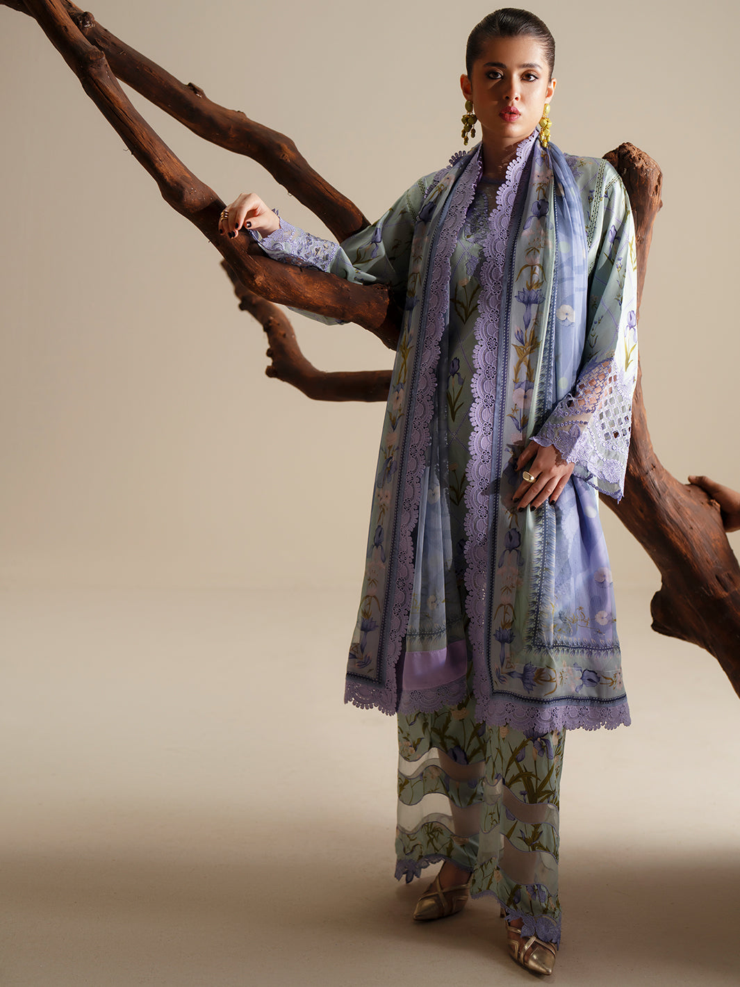 Bin Ilyas | Eres Bonita Viscose 25 | 1103-A - House Of Hania