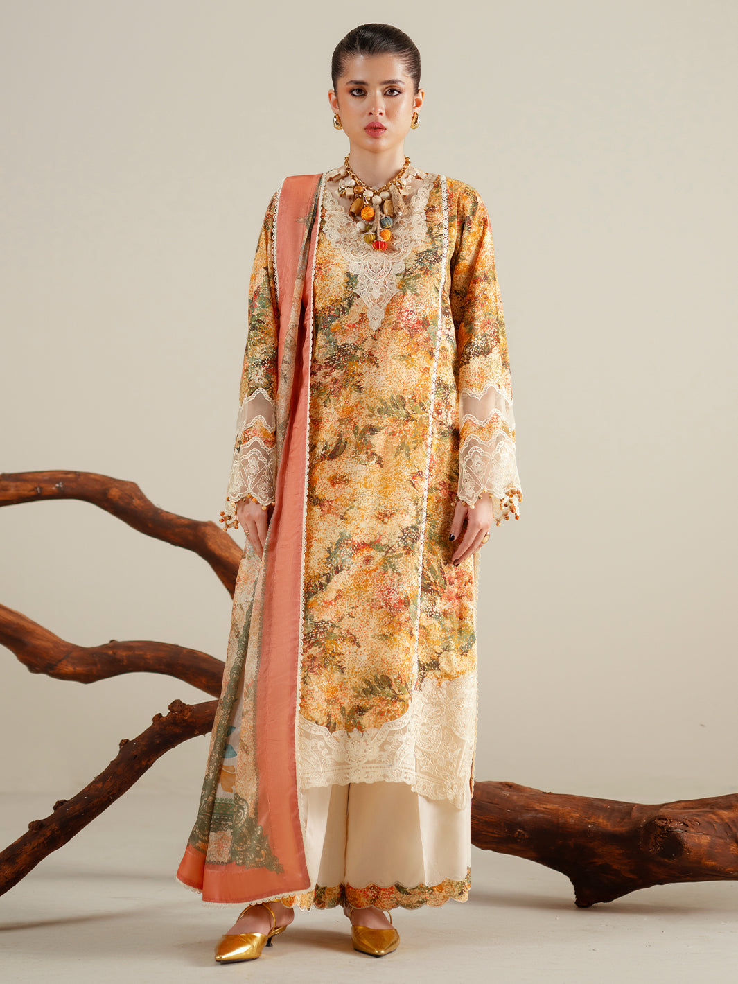 Bin Ilyas | Eres Bonita Viscose 25 | 1104-A - House Of Hania