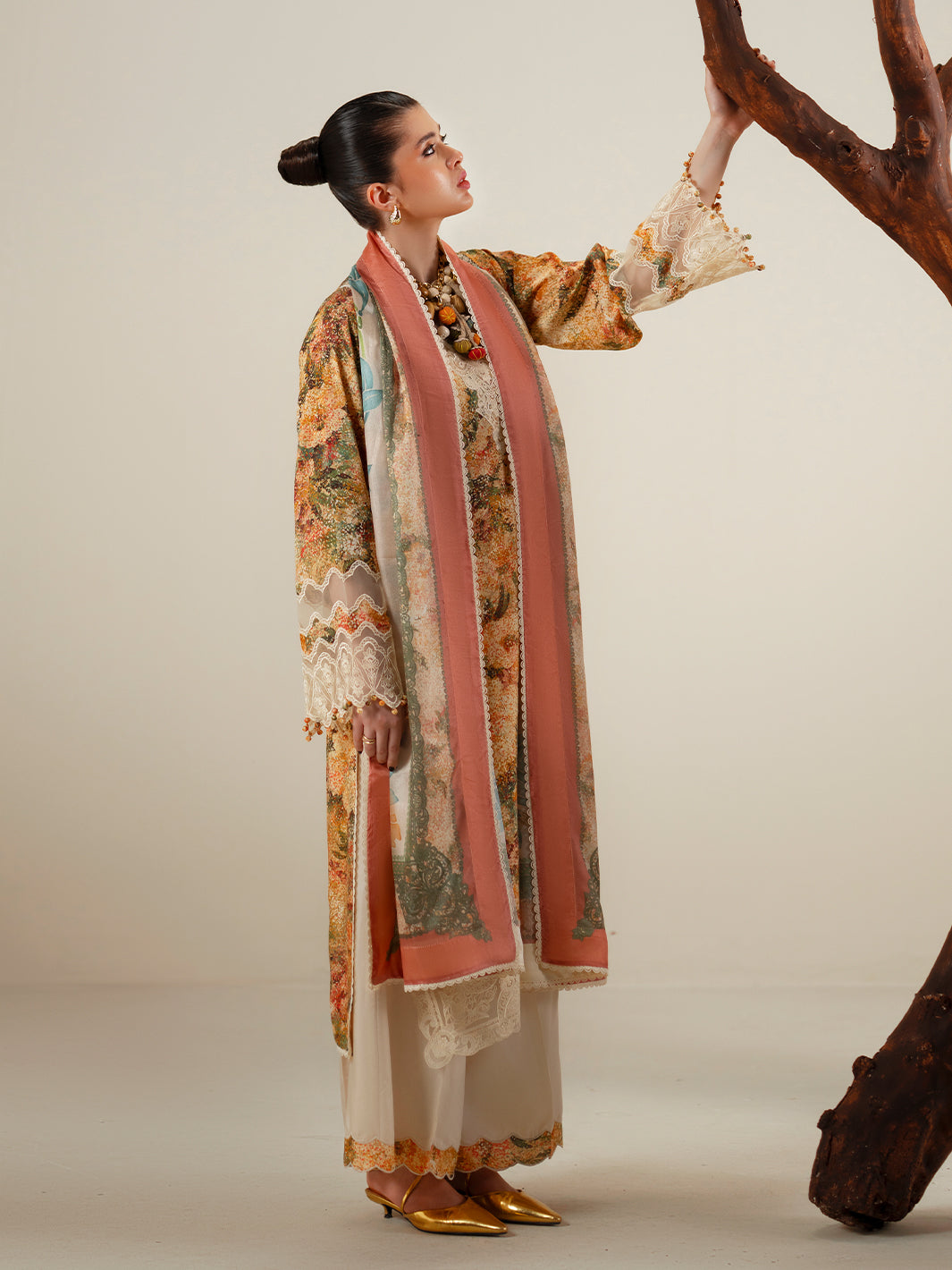 Bin Ilyas | Eres Bonita Viscose 25 | 1104-A - House Of Hania