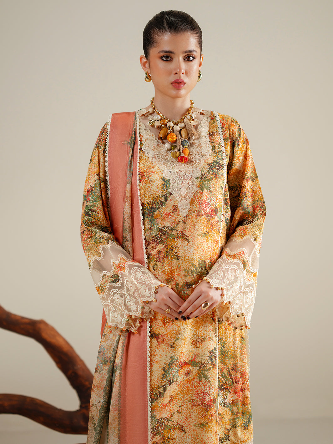 Bin Ilyas | Eres Bonita Viscose 25 | 1104-A - House Of Hania